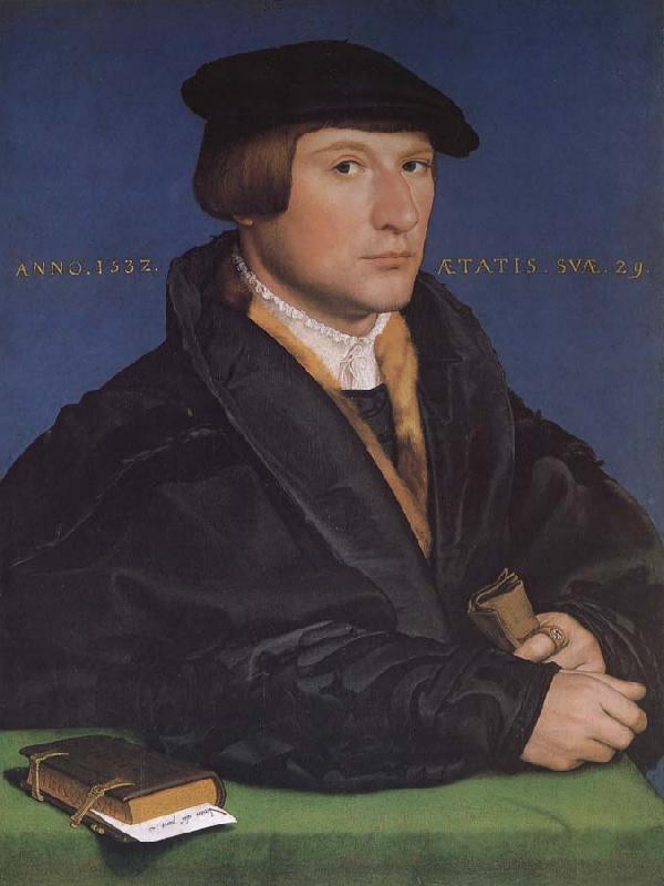 Hans Holbein Hermann von portrait Germany oil painting art